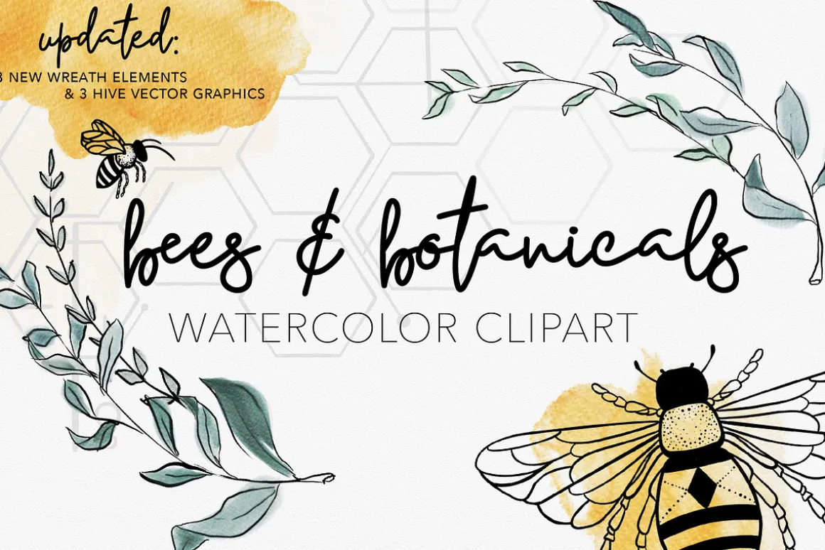 BEES & BOTANICALS | Modern Graphics