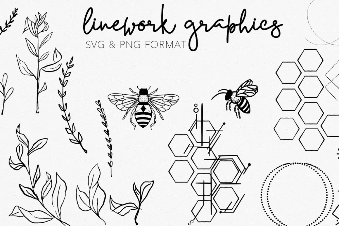 BEES & BOTANICALS | Modern Graphics