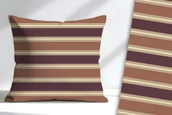 Beige Cottage Stripe Seamless Repeat