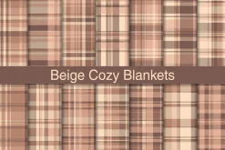 #98 Beige Cozy Blankets
