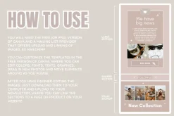 Beige Newsletter Templates