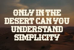 Believe Western - Vintage Slab Serif