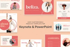 Beliza Media Kit Template