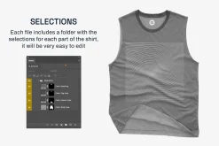 Bella Canvas 3483 Muscle Tank Mockup