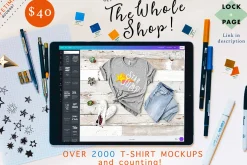 Bella Canvas 8803 Muscle Tank Mockup