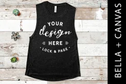 Bella Canvas 8803 Muscle Tank Mockup