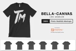 Bella Canvas 3001 T-Shirt Mockups