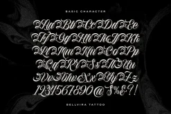 Bellvira Tattoo | Script Tattoo