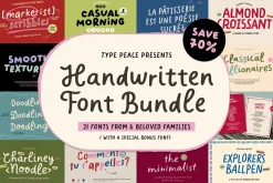 Beloved Handwritten Font Bundle