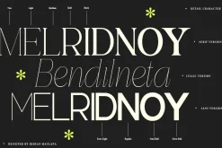 Bentona Athiroen (27 Fonts Style)