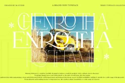 Bentona Athiroen (27 Fonts Style)