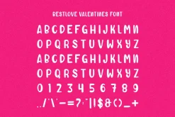 Bestlove Valentines Font