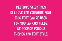 Bestlove Valentines Font