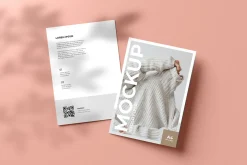 Bifold Brochure Mockup