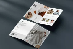 Bifold Brochure Mockup