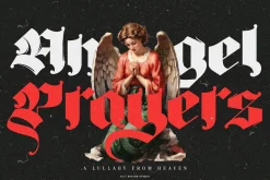 Big Fat Gothic Blackletter Typeface