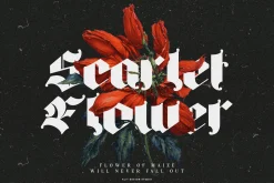 Big Fat Gothic Blackletter Typeface