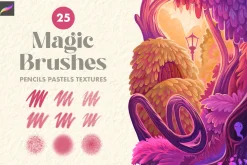 Big Procreate Brushes Bundle