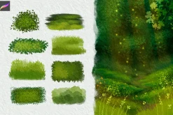 Big Procreate Brushes Bundle