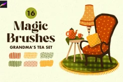 Big Procreate Brushes Bundle