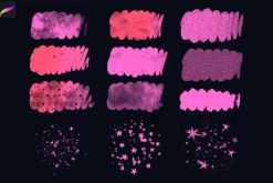 Big Procreate Brushes Bundle