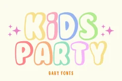 Big Boho - Baby Font Types