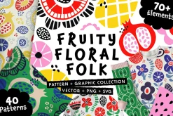Big Folky Bundle 4 in 1 Vector Set