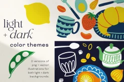 Big Folky Bundle 4 in 1 Vector Set