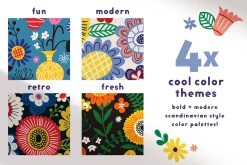 Big Folky Bundle 4 in 1 Vector Set