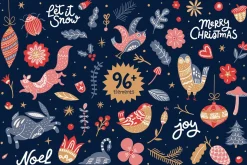 Big Folky Bundle 4 in 1 Vector Set