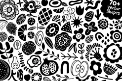 Big Folky Bundle 4 in 1 Vector Set