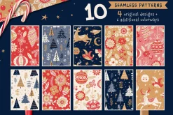 Big Folky Bundle 4 in 1 Vector Set