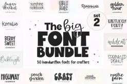 BIG Font Bundle | PART 2
