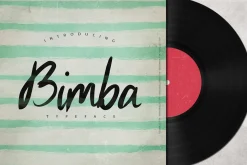 Bimba Script Typeface