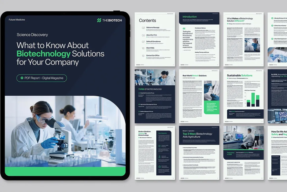 Biotech Ebook & Digital Magazine