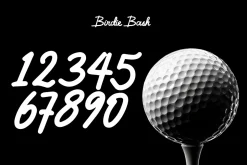 Birdie Bash - Script Golf Typeface