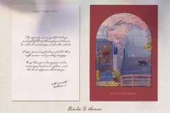 Birds & Honné Romantic Handwritten