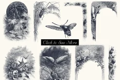 82 Birds, Butterflies, Bees & Bugs