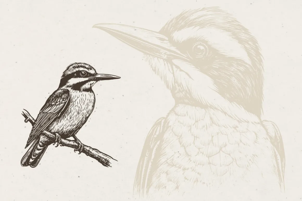 260 Birds Illustrations