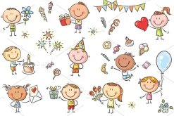 Birthday Party Kids Set