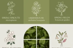 Birth month flower collection