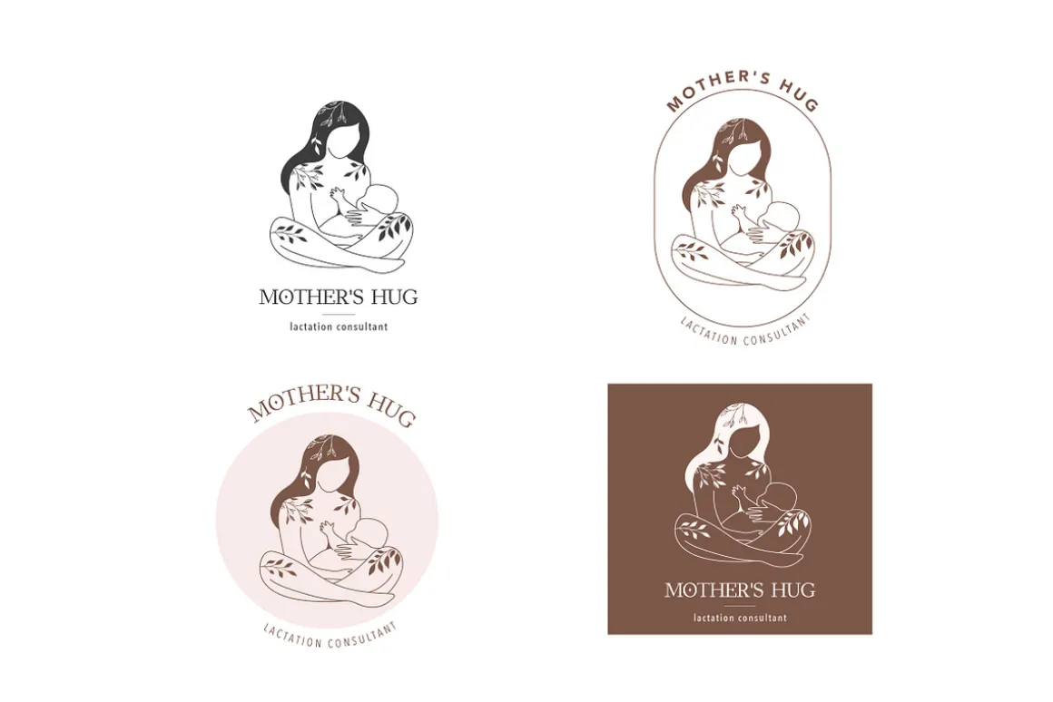 Birth story - collection of logos