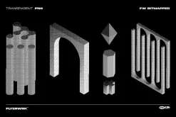 Bitmapped design elements