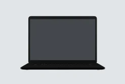 Black MacBook Mockup