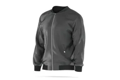 Black Men's Bomber Jacket 3D Model