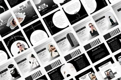 Black and White Instagram Carousels