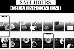 Black and White Instagram Carousels