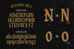 Black Division Typeface