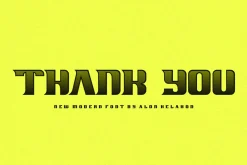 Black Generic Font