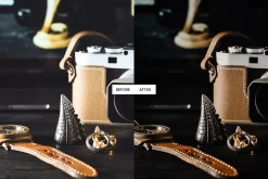 Black & Gold Lightroom Presets